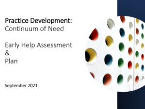 Continuum of need graphic 