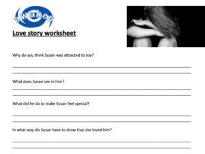 Love story worksheet