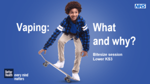 Vaping: What and why poster