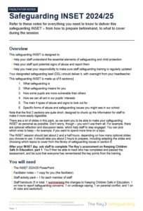 Facilitaor notes
