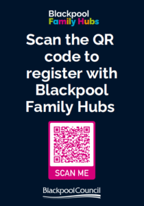 Blackpool Family Hubs QR CODE