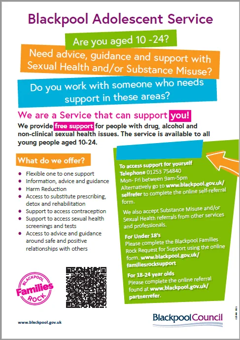Adolescent Services  Poster 